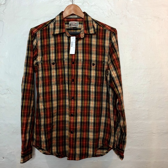 JCREW Midweight flannel workshirt in plaid; NWT - Picture 1 of 4